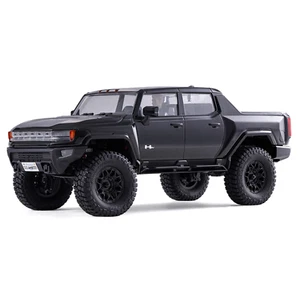 FMS FCX18 1/18 GMC Hummer EV RC Truck RTR(Black) - Picture 1 of 6