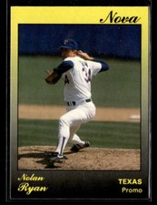 Nolan Ryan Rangers 1991 Star Company Nova PROMO /100 made RARE!