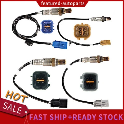 Sensor de oxígeno 4 piezas arriba+abajo para Kia Sorento 3,3 L V6 2014 2015 2016 2017 2018 Foto 1 de 4