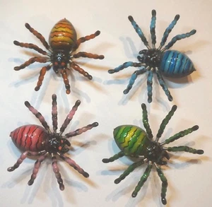 3D SPINNE KÜHLSCHRANKMAGNETE BUNT BEWEGLICH MAGNETISCH EINKAUFSLISTE MEMO HALTER - Bild 1 von 11