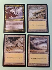 LEERING GARGOYLE | MIRAGE + PLAINS (×3) | TEMPEST | MTG | NM | #068