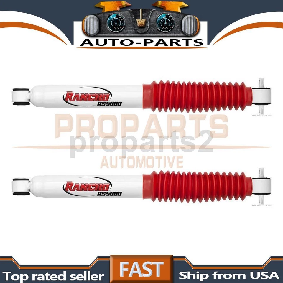 Amortiguador trasero Rancho 2X para Chevrolet Tahoe 1995-2000 Foto 1 de 2