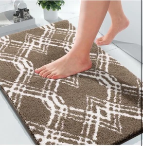 Yimobra Luxury Bathroom Rugs 24x17 Inch Soft Thick Plush Bath Mat Non-brown - Picture 1 of 5