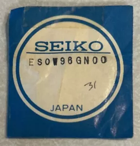 Vintage SEIKO Watch Crystal Part #ES0W96GN00 Replacement Part Japan NOS - Picture 1 of 2