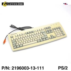 Gateway 2000 2196003-13-111 Ps/2 Keyboard German De Qwertz Computer 6 - Picture 1 of 6