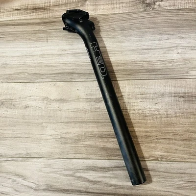 HED Eroica Alloy Seatpost 2-Bolt Head 27.2 x 350 Black - Image 1 of 4