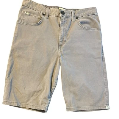 VANS Skater Shorts Boy Size 18 Grey Chino Casual Knee Length Fall Denim Punk - Image 1 of 4