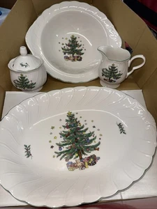 NIKKO "CHRISTMASTIME" 5 Piece Completer Set in Original BOX - Japan - Picture 1 of 22