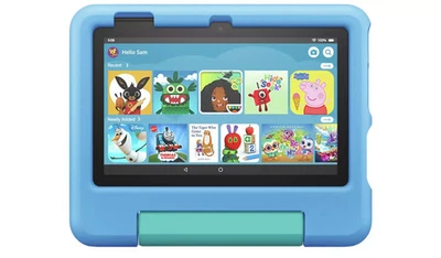 Amazon Fire 7 Kids Tablet For Ages 3-7, 7" - 16GB - Blue NEW - Image 1 of 4