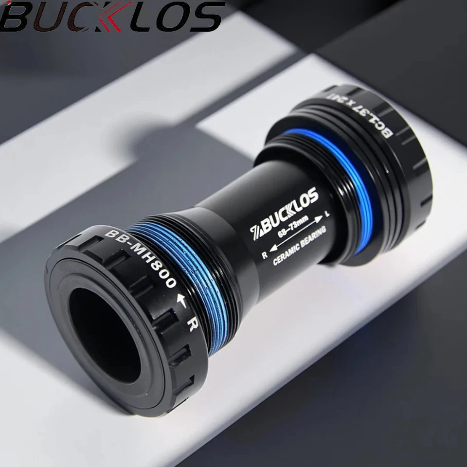 BB 68/73mm Gewinde MTB Rennrad Tretlager Keramiklager für Shimano Hollowtech II - Bild 1 von 4