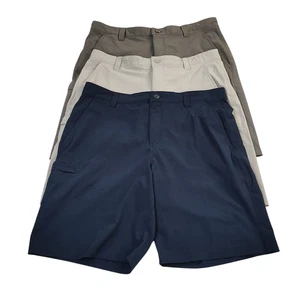 Lot of 3 Columbia PFG Shorts Men 36x10 Blue Gray Fishing Performance Lightweight - Picture 1 of 13