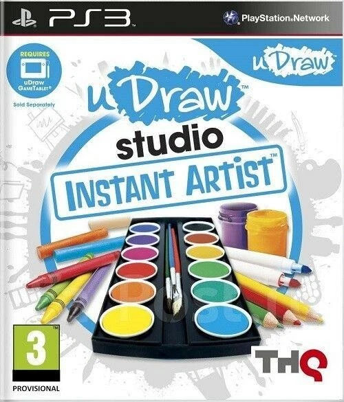 uDraw Studio: Instant Artist - Solus | PlayStation 3 PS3 Used - Image 1 of 1