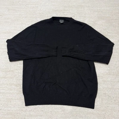 Suéter Jos A Bank Executive Collection 100% Cachemira Negro Para Hombre Mediano Oficina Foto 1 de 4