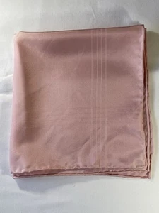 Pañuelo/pañuelo de bolsillo de seda rosa - seda pesada enrollada a mano - Imagen 1 de 4