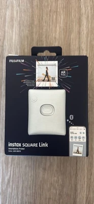 Fujifilm Instax Square Link Wireless Smartphone Printer, Ash White #16785547 - Image 1 of 2