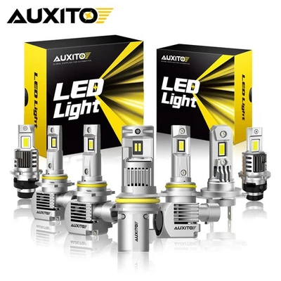 AUXITO H11 LED Headlight Kit High Low Beam Bulb Super Bright 6000K White Bulbs - Image 1 of 4