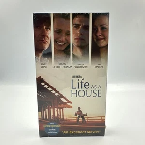 Life as a House (VHS, 2002, New Line Cinema) Kevin Kline/Kristin Scott Thomas! - Foto 1 di 7