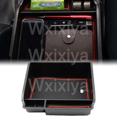 Center Console Glove Box For Toyota Hilux 2015-2023 Armrest Storage Tray Holder - Image 1 of 4