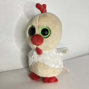 Juguete de peluche de gallo Ty Beanie Boo pollo siete once para madrugadores - Imagen 1 de 11