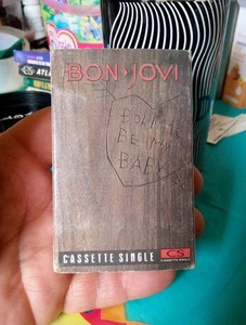 BON JOVI "BORN TO BE MY BABY" 1988 CASSETTE TAPE SINGLE ORIGINAL COLLECTIBLE - Picture 1 of 13