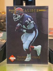 1994 Collector's Edge Excalibur - 22k Thurman Thomas #12 - Picture 1 of 7