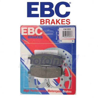 EBC Front X Series Carbon Brake Pads for 1985-1988 Yamaha YZ250 - Brake cx Foto 1 de 4