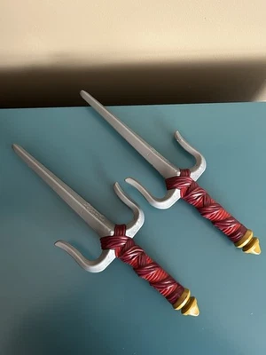 TMNT Teenage Mutant Ninja Turtles 2014 Playmates RAPHAEL SAI Cosplay Weapon Set - Image 1 of 4