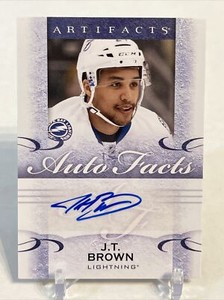 2014-15 Upper Deck Artifacts - Autofacts #A-JB J.T. Brown (AU)