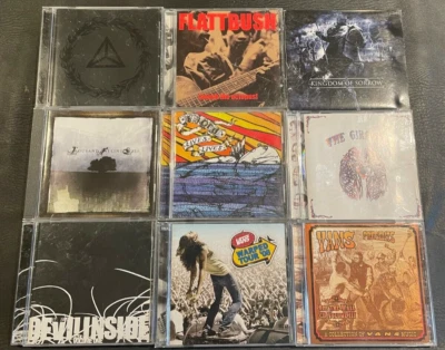 (9) CD LOT METAL HARDCORE-FLATBUSH-KINGDOM OF SORROW-DEVIL INSIDE-WARPED TOUR - Image 1 of 2