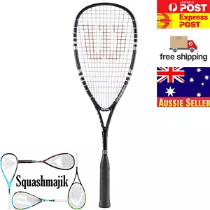 Wilson Hyper Hammer 120 Black - Squash Racquet - BRAND NEW - Picture 1 of 8
