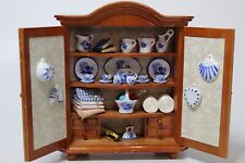 Dolls House Furniture - Very Nice Kitchen / Dining Room Display Cabinet