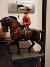 Ussaro Prussiano Lineol 9 Cm molto raro