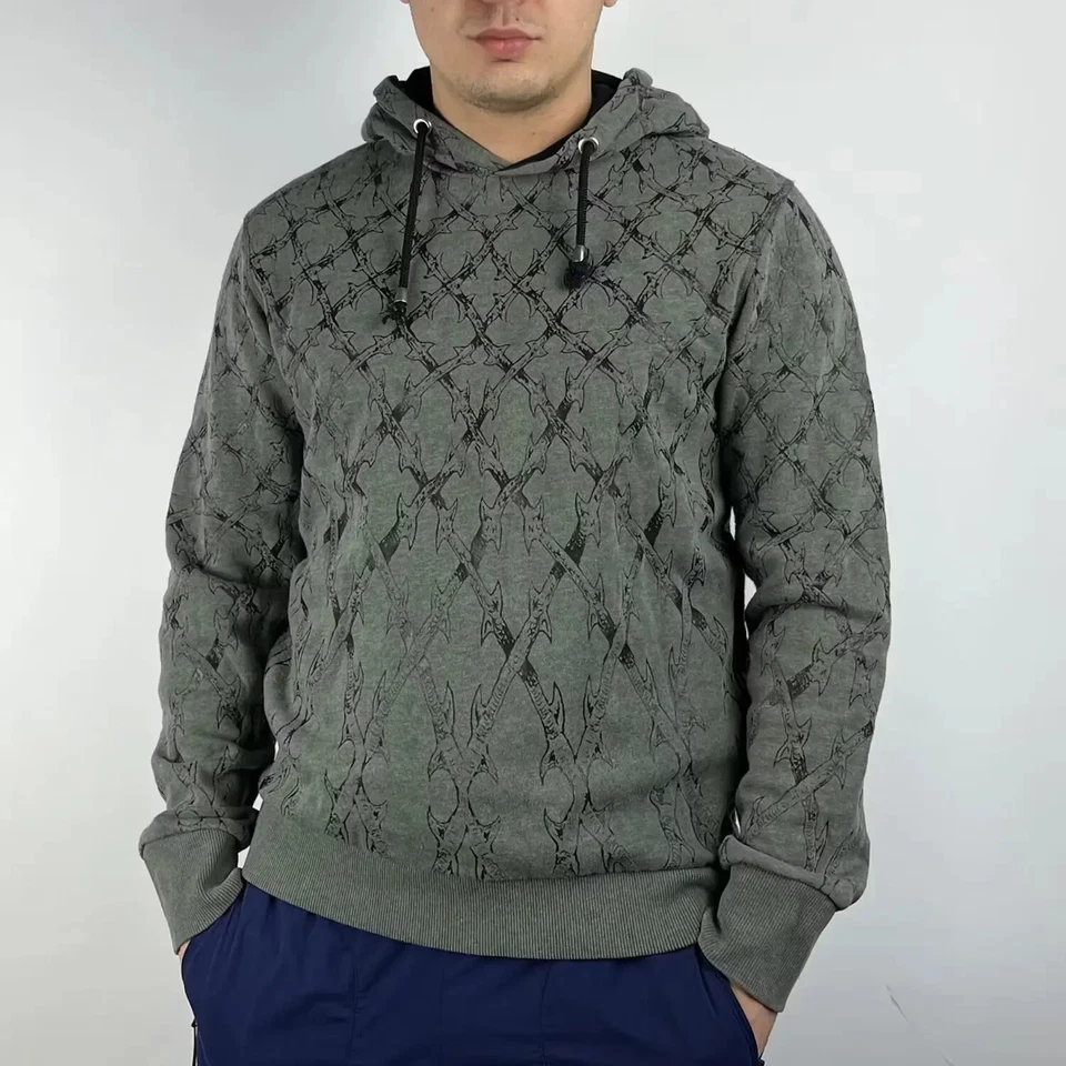 Just Cavalli Sudadera con Capucha Japonesa Multi Logo Talla Mediana Foto 1 de 4