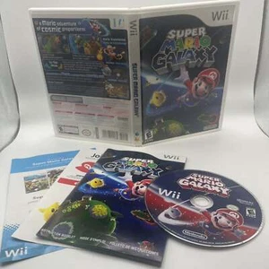 Nintendo Super Mario Galaxy Game Wii CIB - Picture 1 of 6