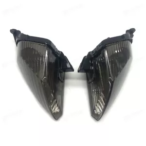 Fit For Honda VFR800 2002-2010 Brand new ABS Smoke Turn Indicator Signal Lens - Picture 1 of 5