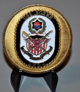 USN Navy USS Boxer LHD-4 Chief Petty Officers CPO Challenge Coin  - Picture 1 of 2