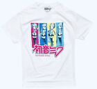 T-shirt graphique homme Hatsune Miku sous licence officielle anime japonais CV01