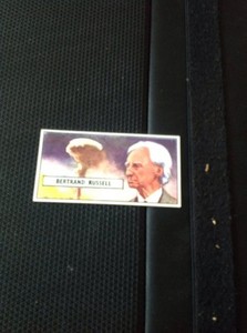 65-2 Trade Card Lyons Maid Famous People No 36 Bertrand Russell