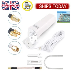 4G LTE Antenna TS9 Outside Antenna 3G 4G External Antenna 10-12DBi with Dual SMA - Picture 1 of 8