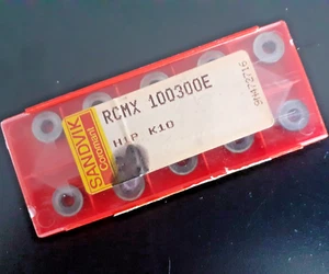 ¡VENTA! 10 x PLACAS DE CORTE REVERSIBLES SANDVIK RCMX 100300E H1P - Imagen 1 de 1
