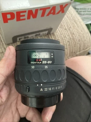 SMC Pentax 35-80mm f/4-5.6 AF Zoom Lens  With Box. C8 - Image 1 of 4