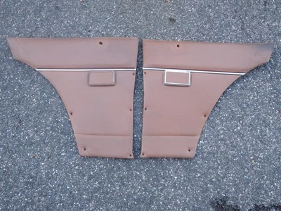 Alfa Romeo GIULIA SPRINT GT GTV Usado Original Marrón PANELES INTERIORES TRASEROS Cenicieras Foto 1 de 4