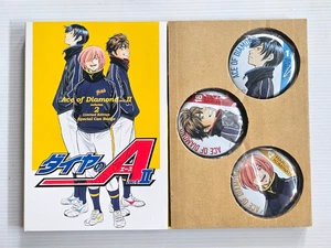 Ace of Diamon Eijun Sawamura Akira Furuya Haruichi Kominato Bonus Item Can Badge - Imagen 1 de 2