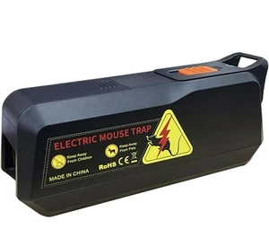 Electric Mouse Trap Indoor Reusable Humane Rat Zapper with Escape Design - Picture 1 of 8