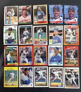 Jeff Russell Lot Of 20-Reds, Rangers  NM-MT (TR1) Inc 1984 Topps RC - Picture 1 of 2