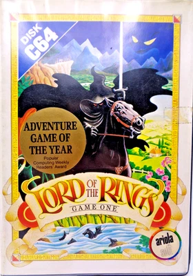COMMODORE 64/128 -- LORD OF THE RINGS GAME ONE (MELBOURNE HOUSE - DISK) - Bild 1 von 4