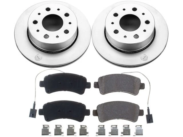 Kit de pastillas de freno trasero y rotor para Ram ProMaster 2500 2017 2018 2016-2021 FK631XF Foto 1 de 1