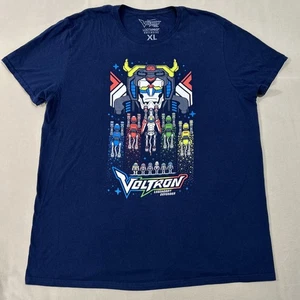 Voltron Legendary Defender Loot Crate Lootwear Exclusive Blue Mens XL T-Shirt - Picture 1 of 6