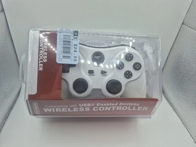 PS3 Generic Wireless Controller White TTX Tech - Image 1 of 4