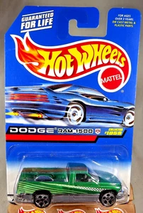 1998 Hot Wheels Mainline/Collector #1059 DODGE Ram 1500 Green/Chrome w/5 Dot Sp - Picture 1 of 5